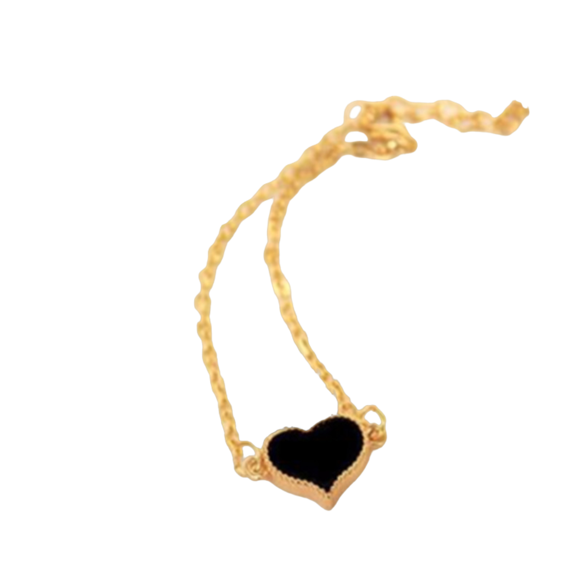 Clover Love Female Three-Dimensional Love Peach Heart Design Bracelet - Afro Fashion Hive