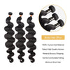 Body Wave Human Natural Brazilian Black Hair Weave 4 Remy - Afro Fashion Hive