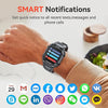 Waterproof IP68 Men Women Fitness Tracker Blood Pressure Monitor Smart Watch - Afro Fashion Hive