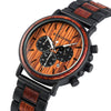 Men'S Wooden Luxury Stylish Chronograph Waterproof Military Watch - Afro Fashion Hive