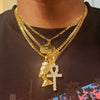 African Shiny Ankh Cross Necklace Chain Choker For Women Men - Afro Fashion Hive