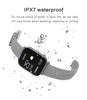 Ip67 Waterproof Electronic Heart Rate Fitness Tracker Smart Watch - Afro Fashion Hive