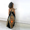 Baby Dashiki African Nation Printed Backless Sleeveless Clothes Set - Afro Fashion Hive