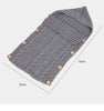 Baby Swaddle Wrap Warm Cotton Crochet Knitted Sleeping Bag - Afro Fashion Hive