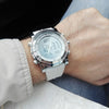 Men's Sports Chronograph Digital Quartz Double Movement Waterproof Wrist Watch - Afro Fashion Hive