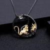 African Natural Chinese Zodiac Rat Pendant Necklace - Afro Fashion Hive