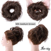 Synthetic Fluffy Chignon Tousled Messy Bun Hair Elastic Band For Women - Afro Fashion Hive