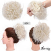 Synthetic Fluffy Chignon Tousled Messy Bun Hair Elastic Band For Women - Afro Fashion Hive