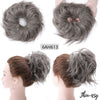 Synthetic Fluffy Chignon Tousled Messy Bun Hair Elastic Band For Women - Afro Fashion Hive