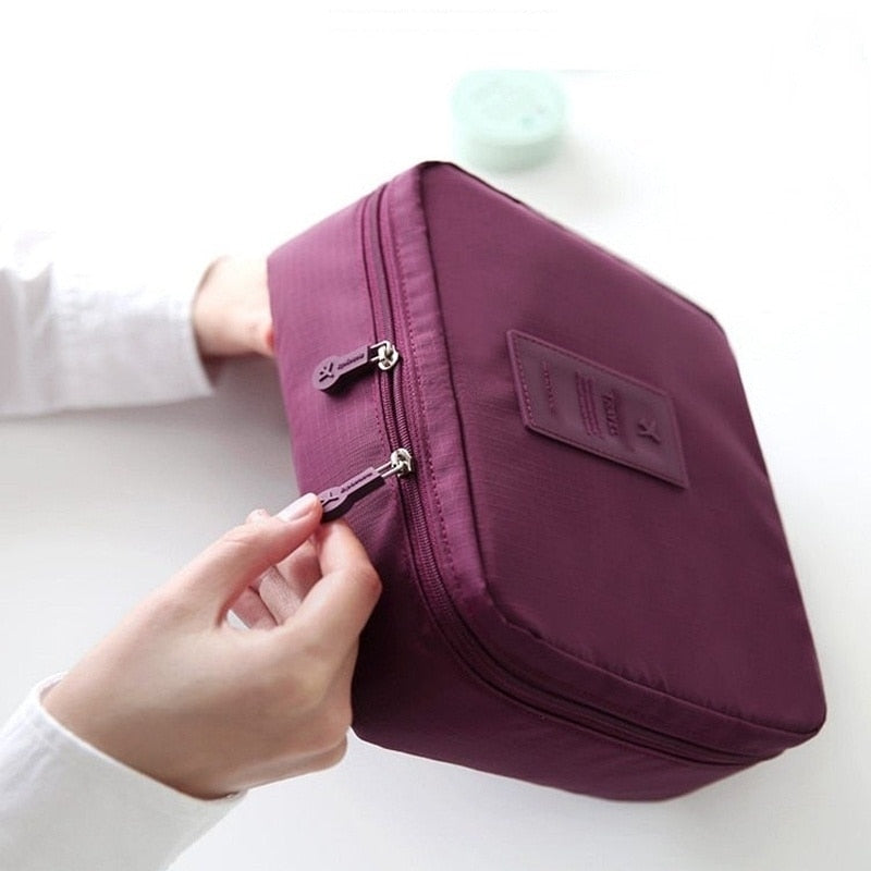 Waterproof Women Outdoor Multifunction Travel Cosmetic Bag - Afro Fashion Hive