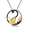 African Natural Chinese Zodiac Rat Pendant Necklace - Afro Fashion Hive