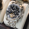 Waterproof Men's Automatic Mechanical Date Week Stainless Steel Wrist Watch - Afro Fashion Hive