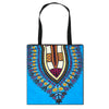 Women'S African Style Canvas Tote Traditional Printing Top-Handle Bag - Afro Fashion Hive