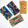 African Pattern Print Twist Style Salon Make Up Head Wrap Headband - Afro Fashion Hive