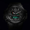 Men 50M Waterproof Clock Alarm Dual Display Quartz Wristwatch - Afro Fashion Hive