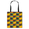 Women'S African Style Canvas Tote Traditional Printing Top-Handle Bag - Afro Fashion Hive