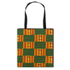 Women'S African Style Canvas Tote Traditional Printing Top-Handle Bag - Afro Fashion Hive