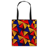 Women'S African Style Canvas Tote Traditional Printing Top-Handle Bag - Afro Fashion Hive