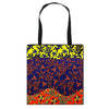 Women'S African Style Canvas Tote Traditional Printing Top-Handle Bag - Afro Fashion Hive