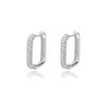 Stainless Steel Hook Pin Minimalist Chic Baroque Style Earrings For Women - Afro Fashion Hive