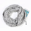 Soft Stretch High-Grade Mixed-Color Wool Double-Sided Zipper Dual-Use Scarf - Afro Fashion Hive