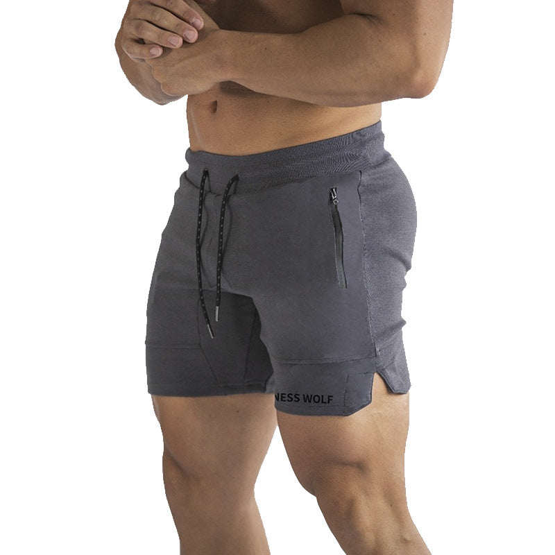 Men's Summer Straight Sweat-Absorbent Breathable Five-Point Shorts - Afro Fashion Hive