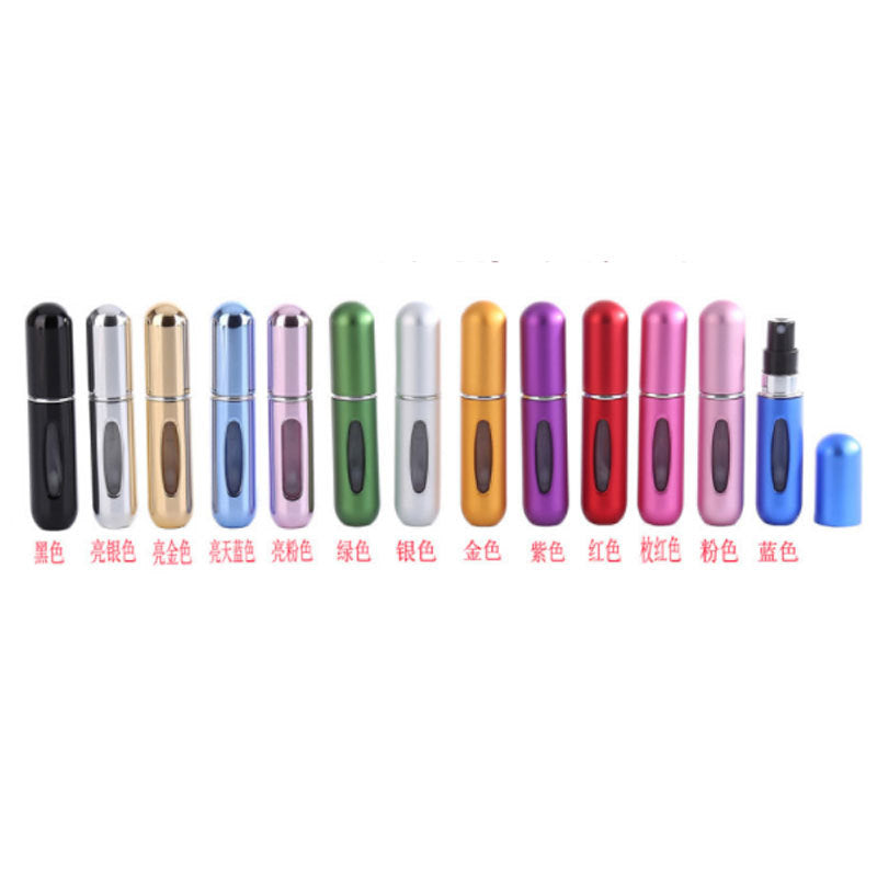 Mini Refillable Perfume Atomizer Container 5Ml Bottom-Filled Spray Bottle - Afro Fashion Hive