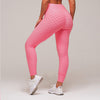 Women High-Elastic Bonus Explosion Jacquard Yoga Pants Sports Tight Leggings - Afro Fashion Hive