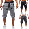 Men's Sports Cotton Casual Five-Point Fitness Shorts Pants - Afro Fashion Hive