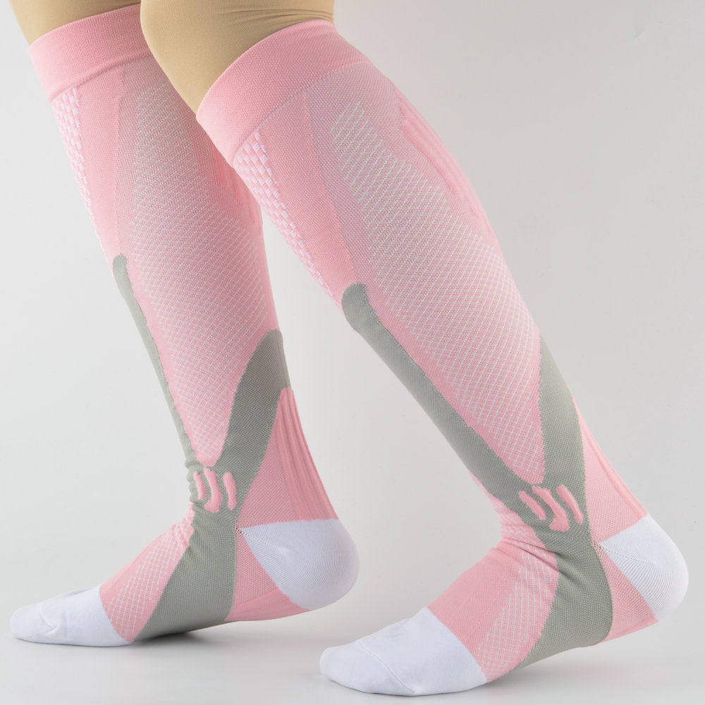 Outdoor Cycling Fast-Drying Breathable Nylon Medical Compression Socks - Afro Fashion Hive