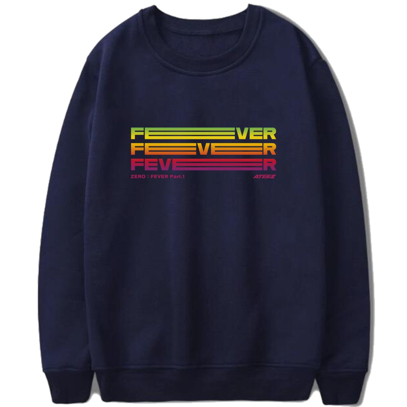 Mini Concert Zero Fever Printing O Neck Pullover Fleece Sweatshirt - Afro Fashion Hive