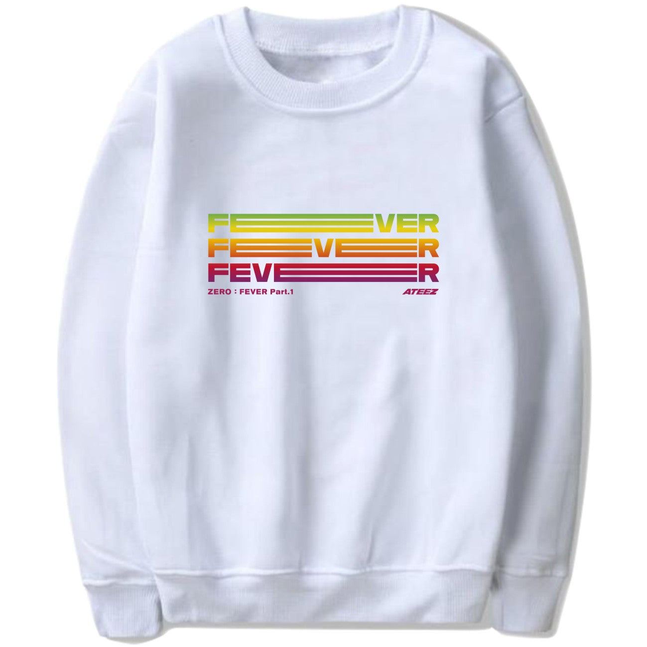 Mini Concert Zero Fever Printing O Neck Pullover Fleece Sweatshirt - Afro Fashion Hive