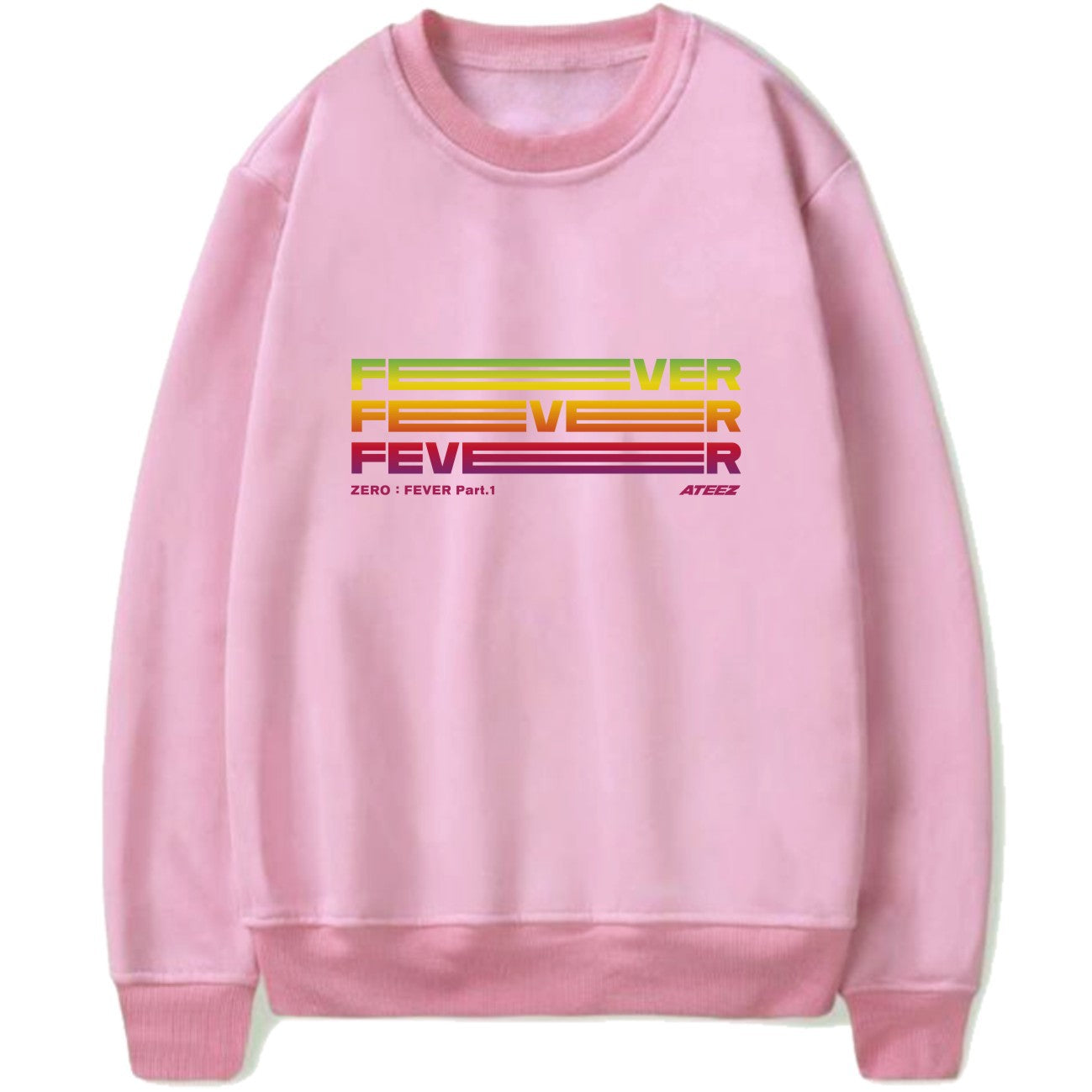 Mini Concert Zero Fever Printing O Neck Pullover Fleece Sweatshirt - Afro Fashion Hive