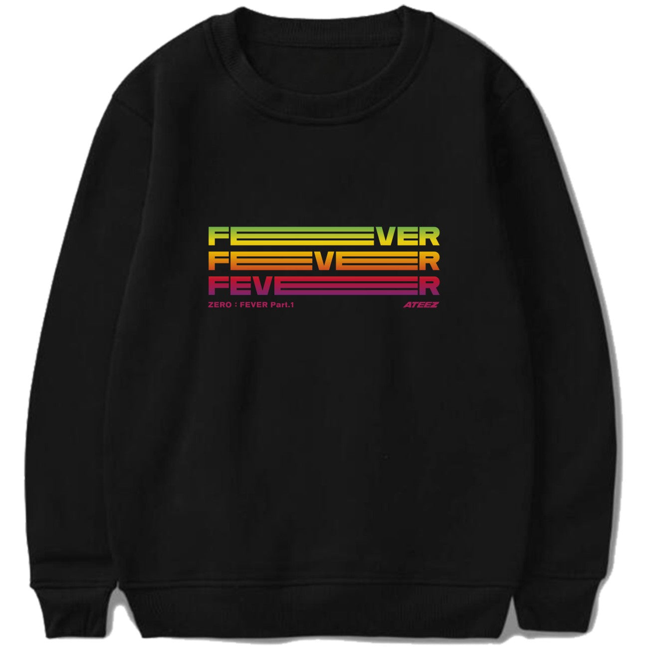 Mini Concert Zero Fever Printing O Neck Pullover Fleece Sweatshirt - Afro Fashion Hive