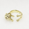 Korean Version Of The Cute Zodiac Cocker Span Puppy Index Finger Ring - Afro Fashion Hive