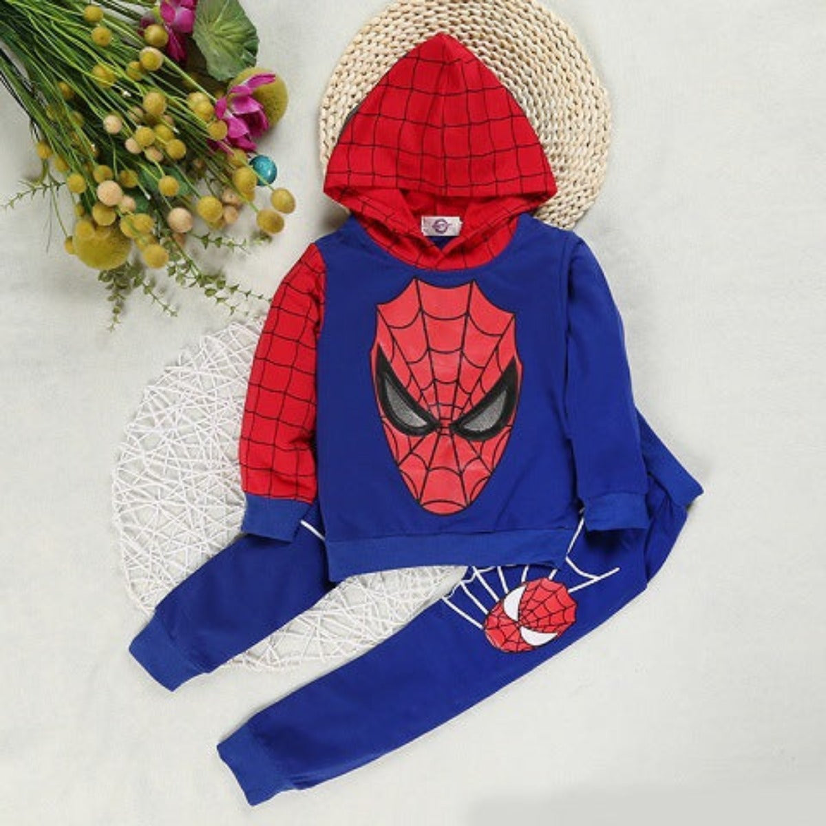 Children's African Version Of The Male and Female Spider Man Wear Dress - Afro Fashion Hive