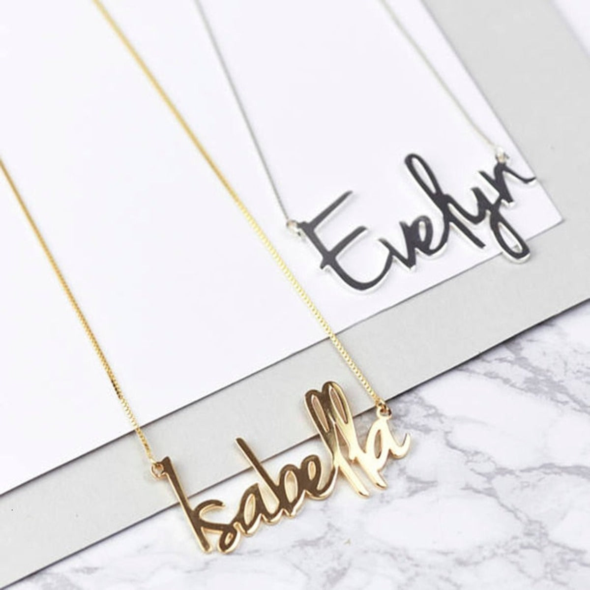 Personalized Carrie Style Letter Pendant Necklaces For Women - Afro Fashion Hive