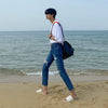 Men's Ripped Korean Version Of The Trend Of Straight Loose Pants Summer Jeans - Afro Fashion Hive