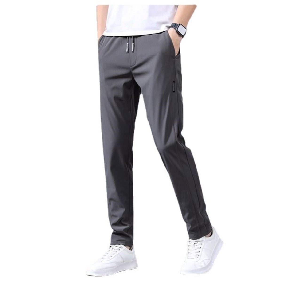 Men's Summer Thin Casual Korean Version Trend Loose Straight Sports Pants