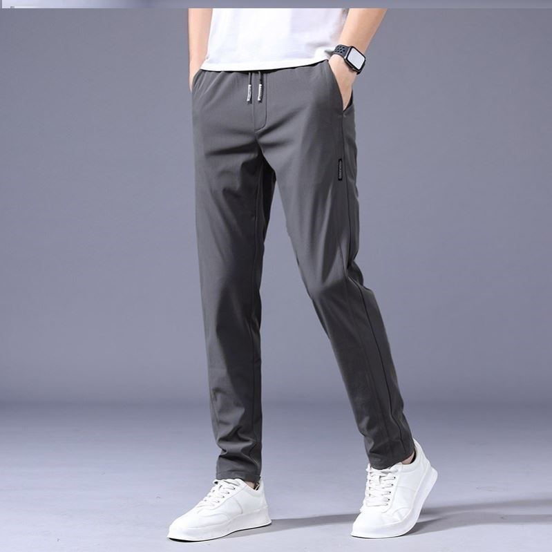 Men's Summer Thin Casual Korean Version Trend Loose Straight Sports Pants